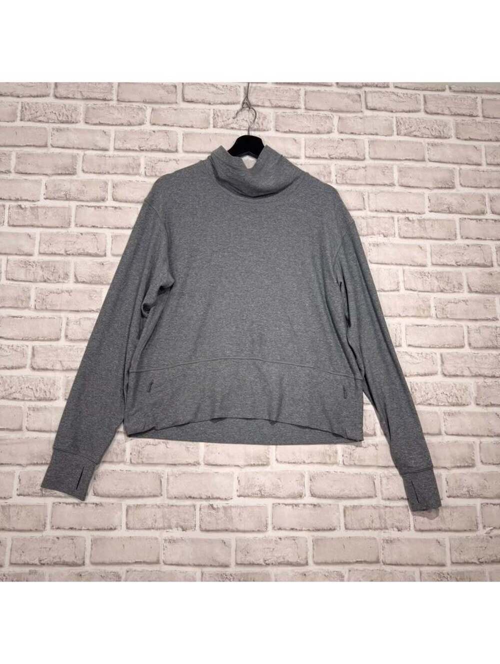 Lululemon Ready to Rulu Pullover Heathered Gray Women's‎ 8